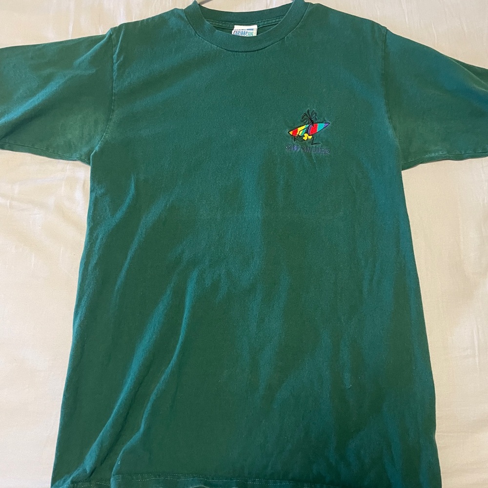 Caribe Caribbean Cabo San Lucas Medium Green T-Shirt